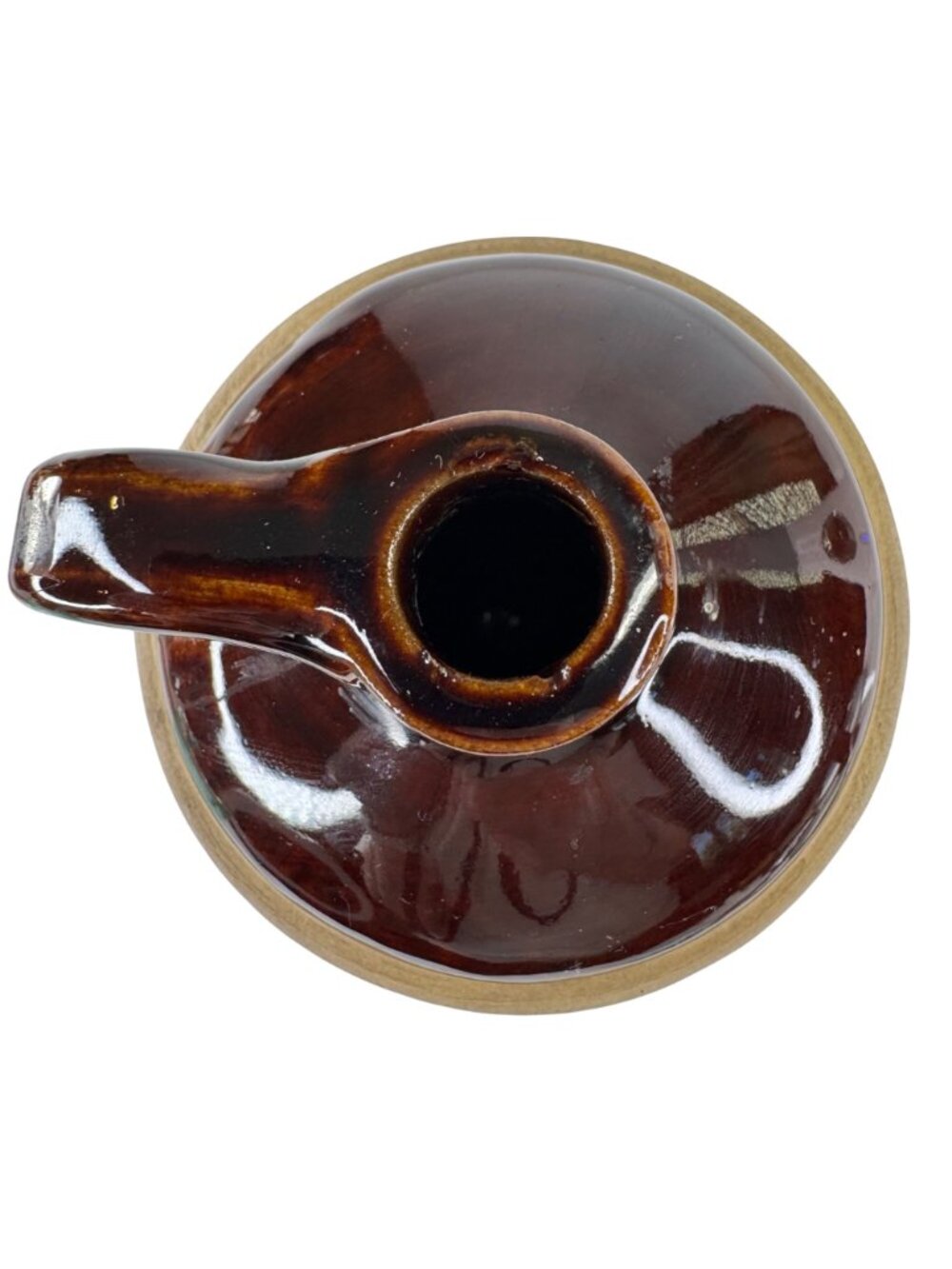 Ehrle Bros. Pottery Jug Handle & Cork 4/5 Qt 1973 Collectible Stoneware USA Vtg - Picture 6 of 13